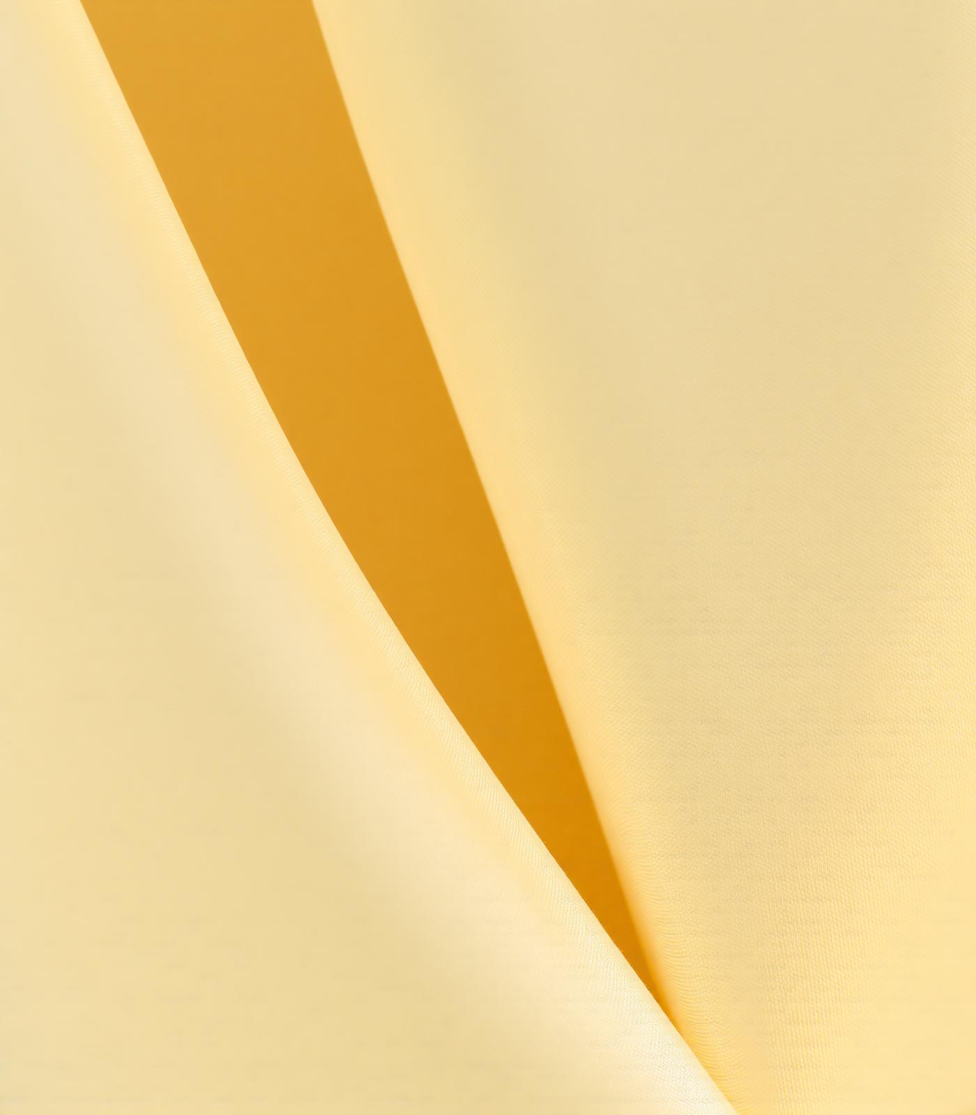 Detail of hand-finished cream silk fabric